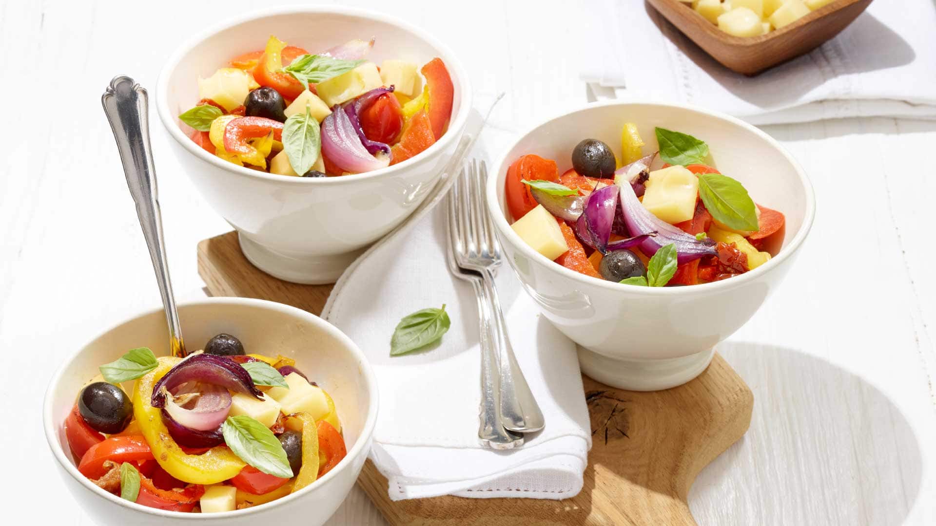 Emmentaler AOP pepper salad - Emmentaler AOP Switzerland