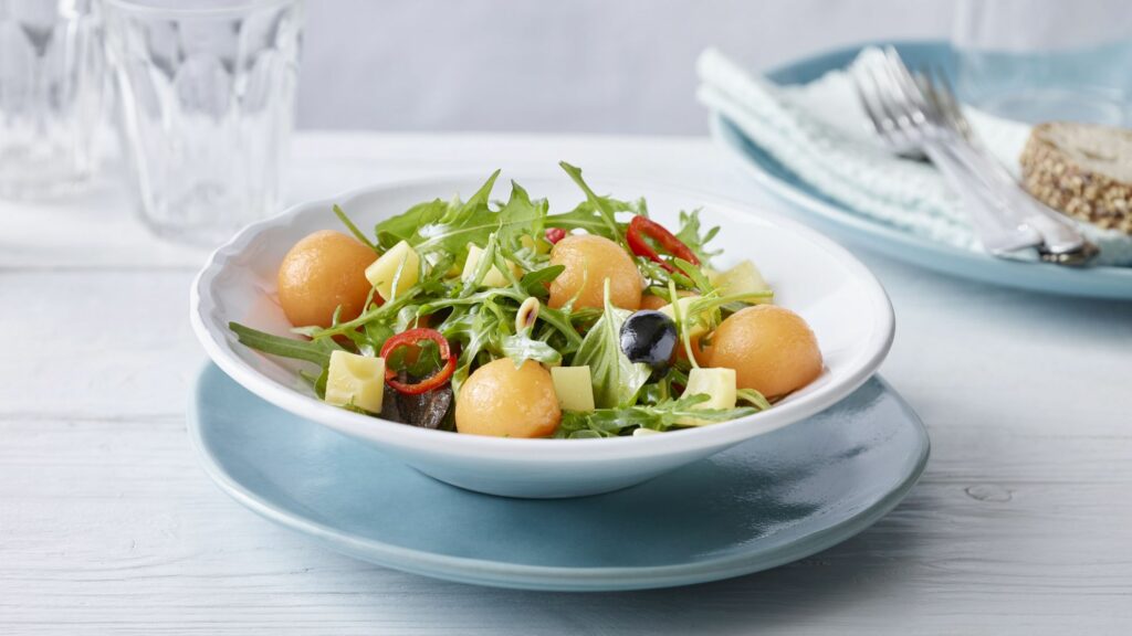 2017 12 MHunzike Kaese Melonensalat 4