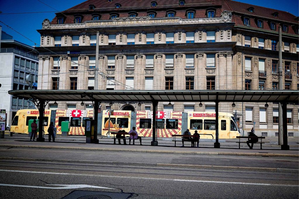 Emmentaler AOP Tram Basel
